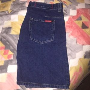 Vintage guess denim skirt!!!!